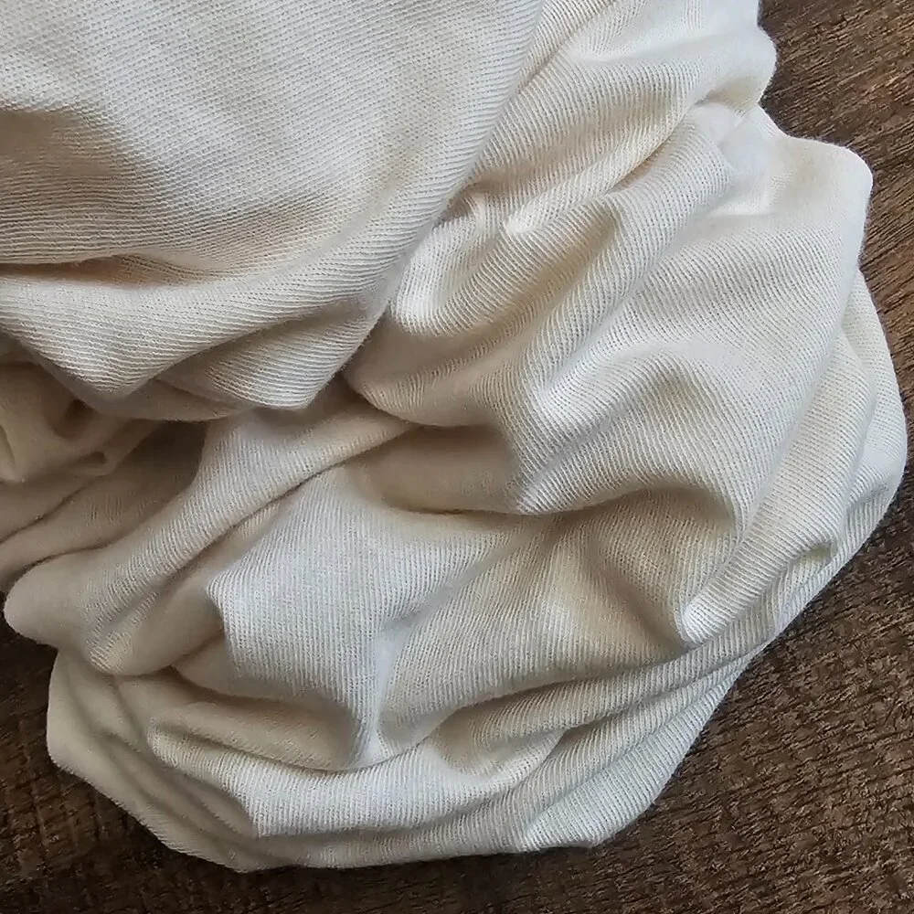 Mate 100% Cotton Soft Sleeveless Tank Top w Distressed Neckline M - Picture 5 of 8